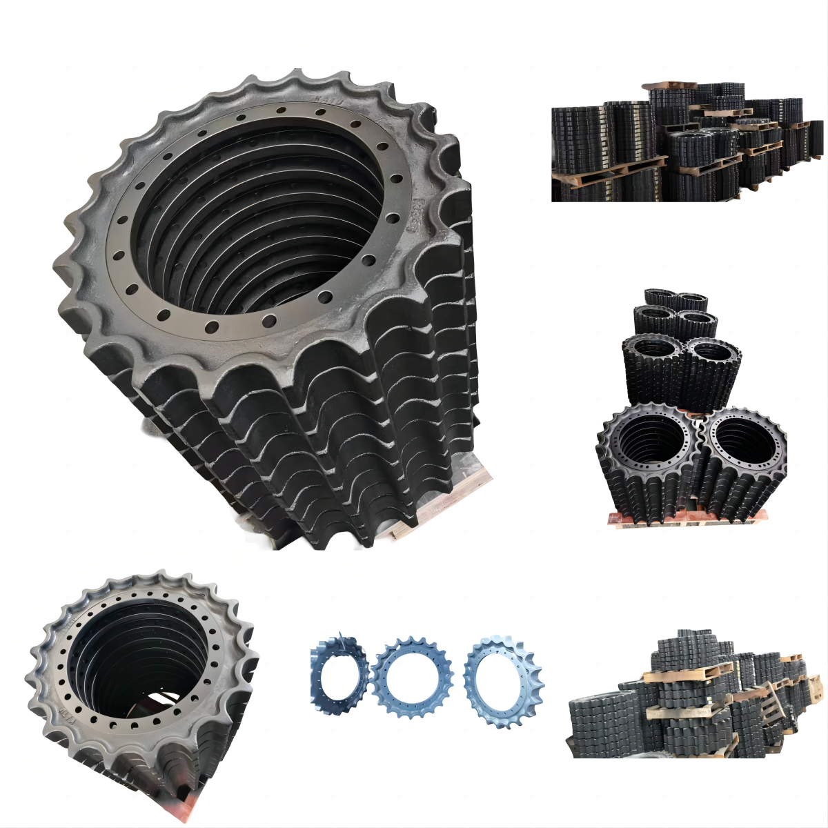 High-Strength Wear-Resistant Excavator Slewing Ring Gear