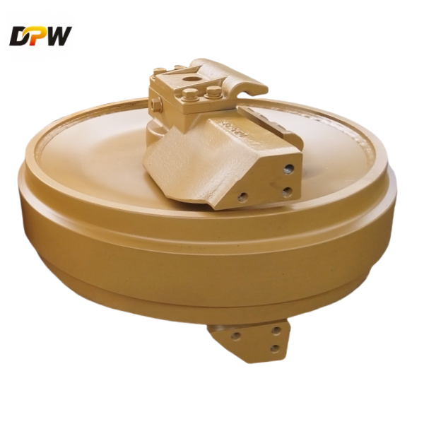 Komatsu bulldozer D65-8(144-30-00036,KM834) IDLER GP./dozers idler factory/China doers parts manufacture,DPW-parts supply forging and weilding roller idler