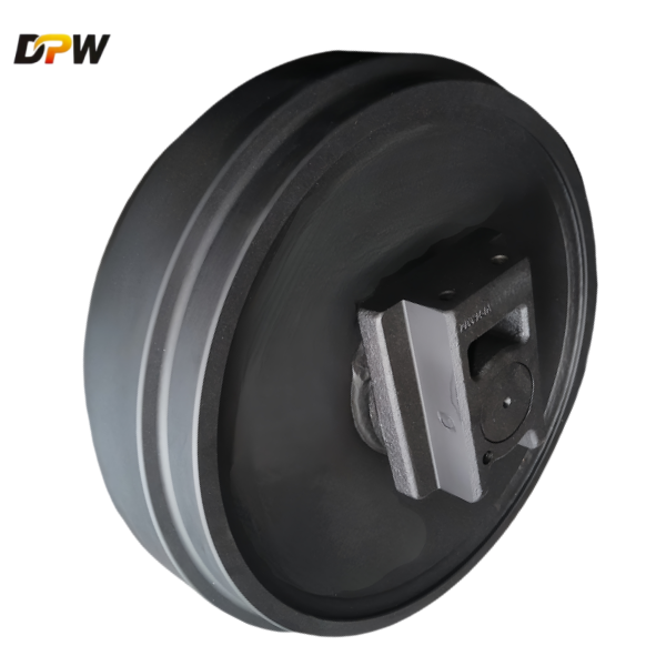John Deere JD350 Fabricated Front Idler Assembly/forged idler made by DPW MACHINERY PARTS-China source factory for crawler undercarriage part